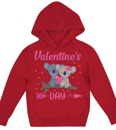 Valentines Day Kids Hoodie