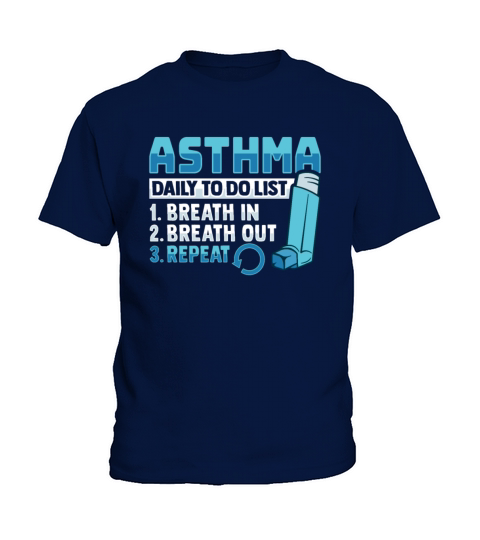 Albuterol Asthma Inhaler Design for an Asthmatic Kids T-Shirt