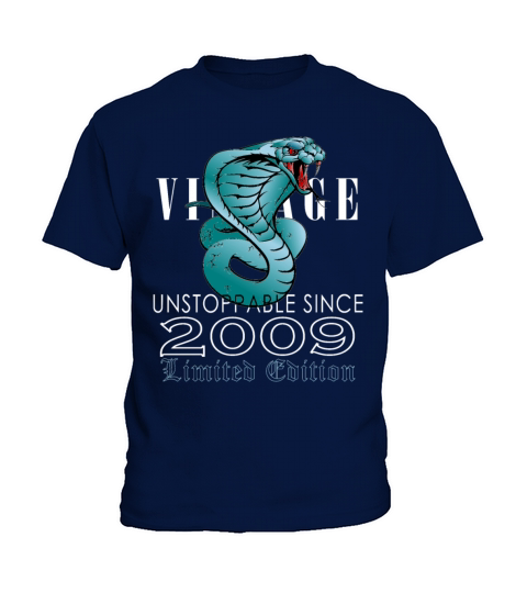 Cobra 2009 Vintage 14 Year Limited Edition Kids T-Shirt