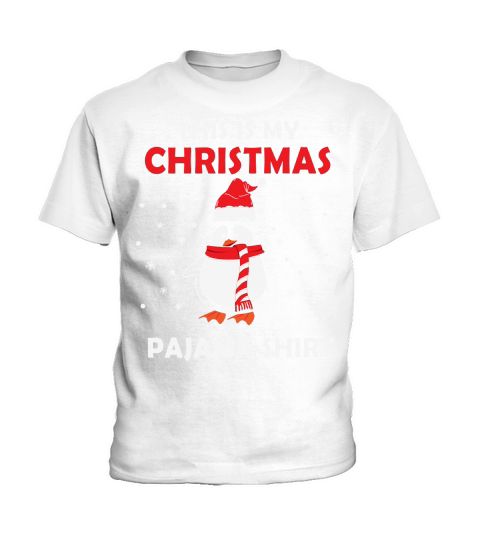 Penguin This is My Christmas Kids T-Shirt
