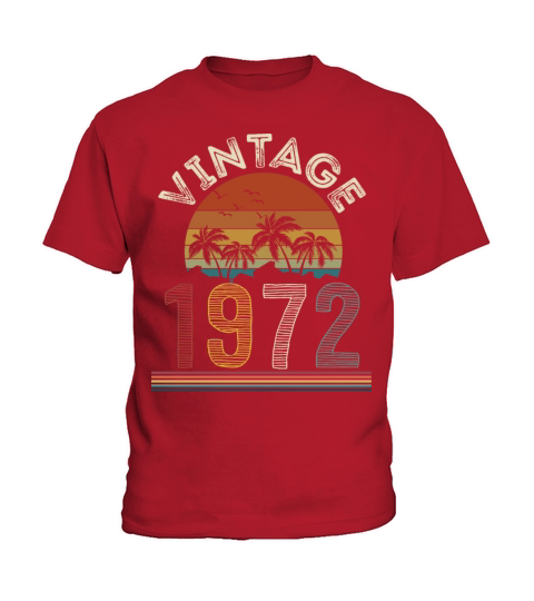 Vintage 1972 Kids T-Shirt