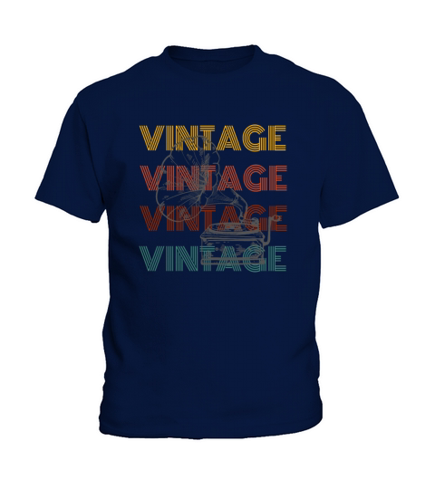 VINTAGE Gramophone Kids T-Shirt