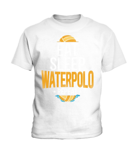 Water Polo Vintage Eat Sleep Water Kids T-Shirt