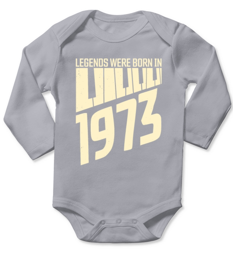 1973 Birthday Vintage Piano Pianist Long Sleeve Baby One-Piece