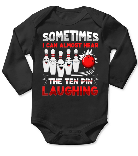 Funny Vintage Bowling Team Bowler Bowling Lover Long Sleeve Baby One-Piece