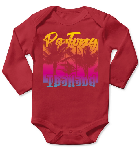 Patong Thailand Long Sleeve Baby One-Piece