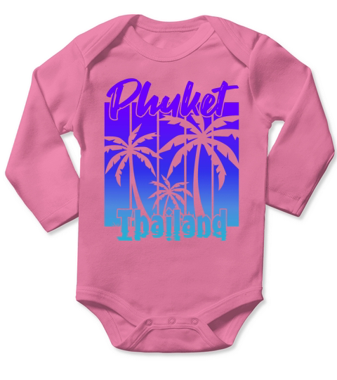 Phuket Thailand sunset Long Sleeve Baby One-Piece