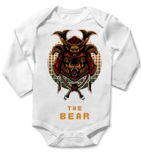 The Bear Long Sleeve Baby One-Piece