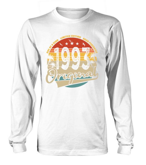 30th birthday vintage 1993 original 1993 Long sleeved Unisex