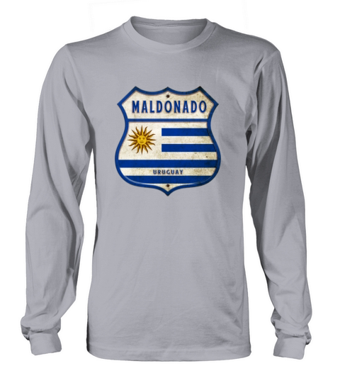 Maldonado Uruguay Vintage Design Long sleeved Unisex