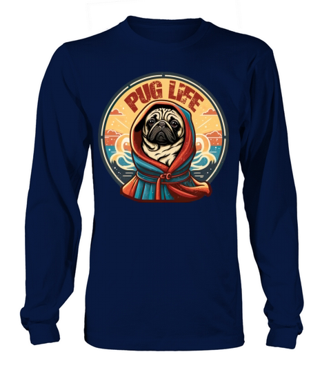 Original Pug Life vintage Long sleeved Unisex