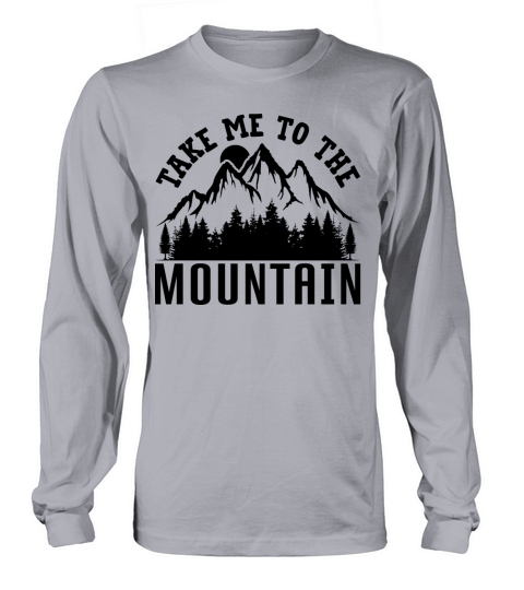 Vintage Mountains Climber Hiker Long sleeved Unisex