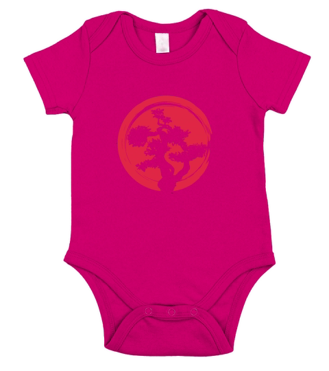 Bonsai Tree Japanese Short Sleeve Baby One-Piece