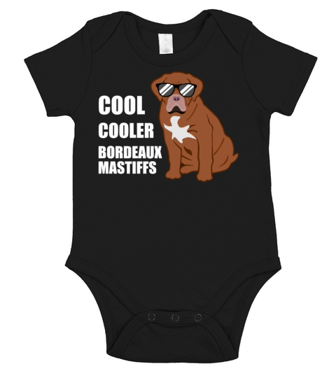 Bordeaux Mastiff Quote Bordeauxdog Dog Lover Gift Short Sleeve Baby One-Piece