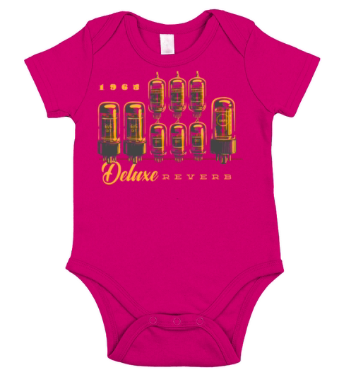 deluxe reverb vintage tone style Short Sleeve Baby One-Piece
