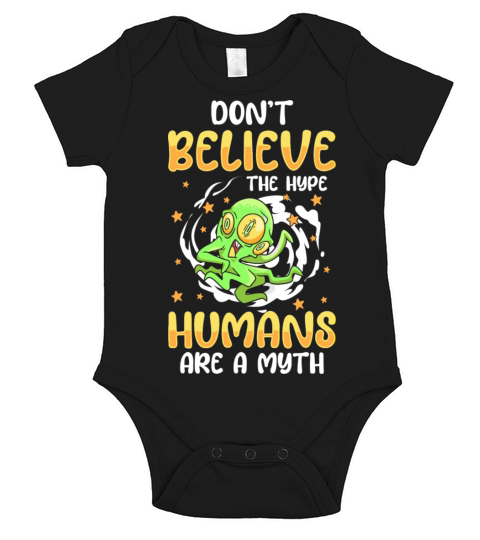 Extraterrestrial Invasion Saucer Short Sleeve Baby One-Piece