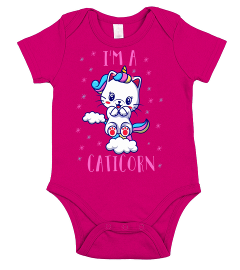 im catcorn58 Short Sleeve Baby One-Piece