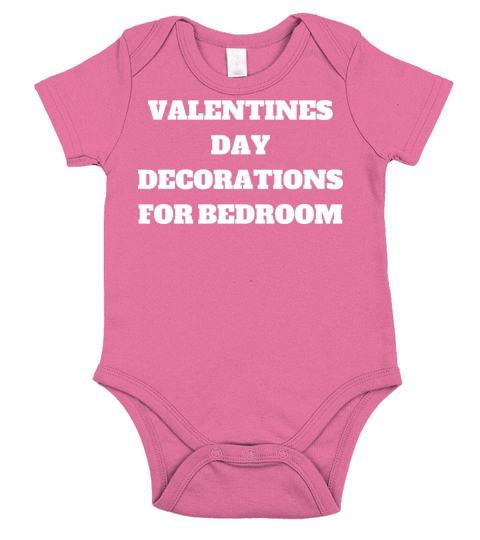 valentines day decorations for bedroom Short Sleeve Baby One-Piece