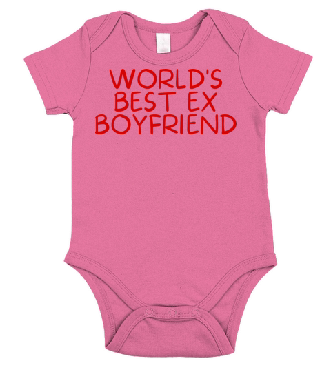 Worlds Best Ex Boyfriend Short Sleeve Baby One-Piece