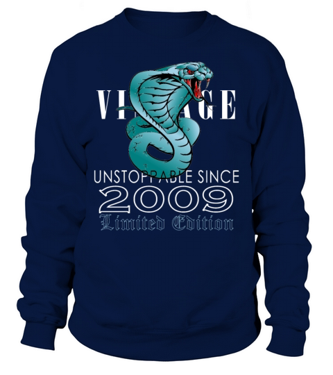 Cobra 2009 Vintage 14 Year Limited Edition Sweatshirt Unisex