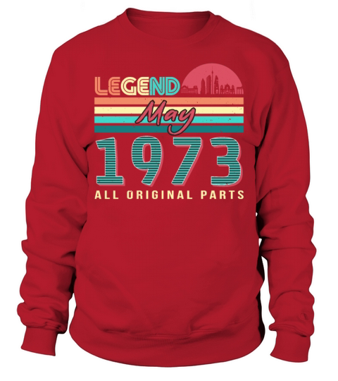 May 1973 Vintage Sweatshirt Unisex