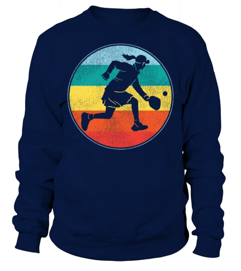 Pickleball Retro Vintage Sweatshirt Unisex