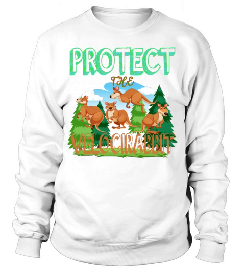 PROTECT THE VELOCIRABBIT Sweatshirt Unisex