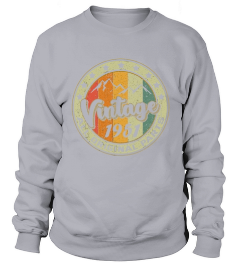 Vintage 1951 Retro 71 Year Old Gift 71st Birthday Sweatshirt Unisex
