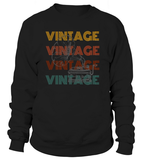 VINTAGE Gramophone Sweatshirt Unisex