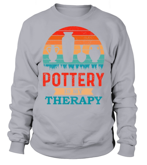 Vintage Pottery Ceramic Sweatshirt Unisex