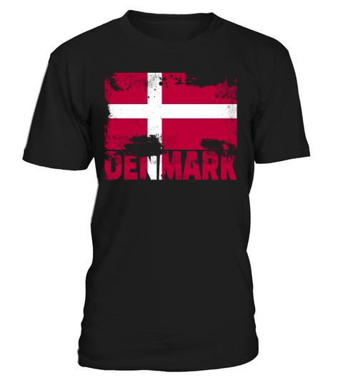 Denmark Flag Vintage Distressed Danish Grunge Trav T-Shirt Unisex