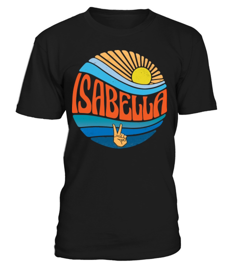 Isabella Shirt Vintage Sunset Isabella Groovy Tie T-Shirt Unisex