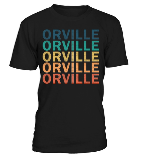 Orville Name T Shirt - Orville Vintage Retro Name T-Shirt Unisex