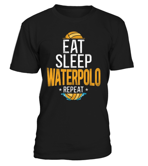 Water Polo Vintage Eat Sleep Water T-Shirt Unisex