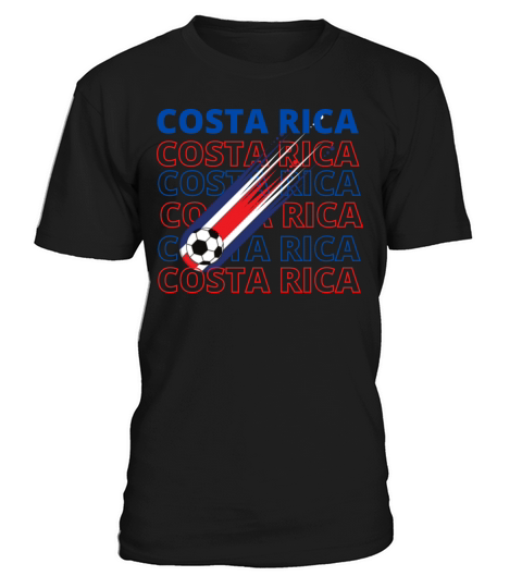 World Costa Rica Soccer Vintage T-Shirt Unisex