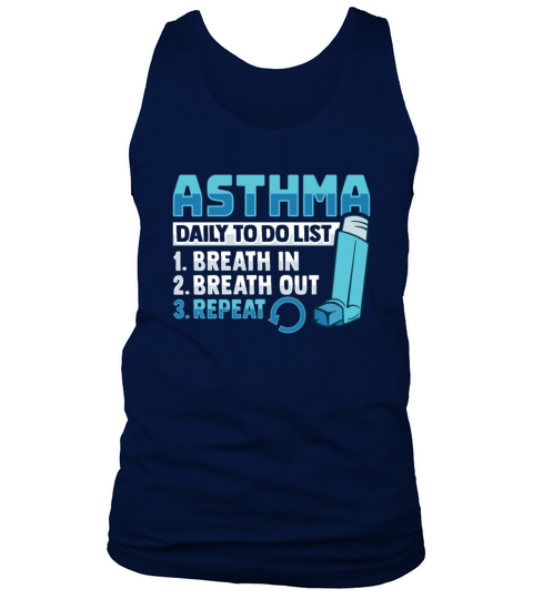 Albuterol Asthma Inhaler Design for an Asthmatic Tank Top Unisex