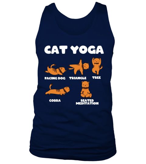 Cat Yoga Tank Top Unisex