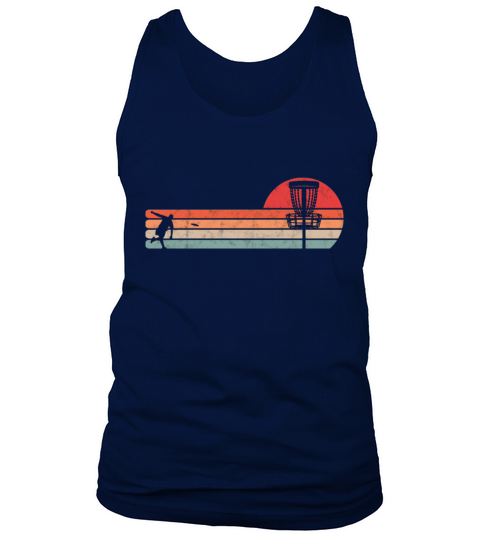 Discgolf Player Disk Golf Vintage Tank Top Unisex