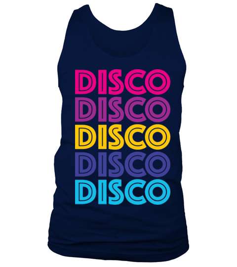 DISCO - Retro vintage Tank Top Unisex