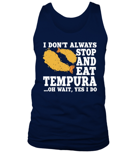 Funny Tempura Lover Quote Tank Top Unisex