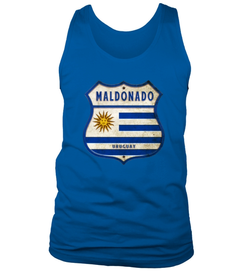 Maldonado Uruguay Vintage Design Tank Top Unisex