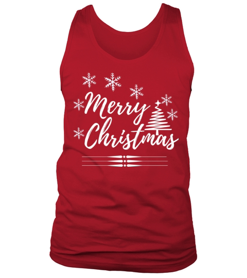 Merry Christmas Tank Top Unisex
