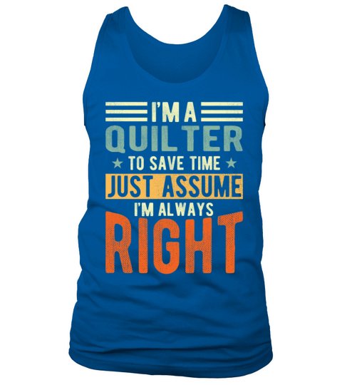 Quilter Tank Top Unisex