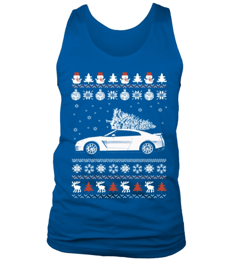 R35 - Awesome christmas sweater for Nissan R35 Tank Top Unisex