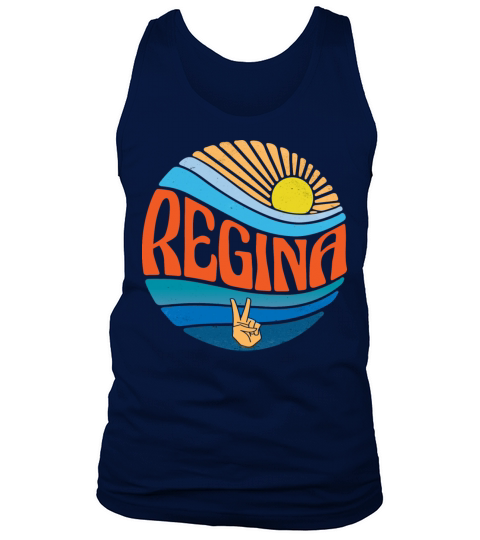 Regina Shirt Vintage Sunset Regina Groovy Tie Dye Tank Top Unisex