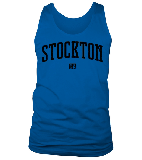 Stockton California Vintage Tank Top Unisex