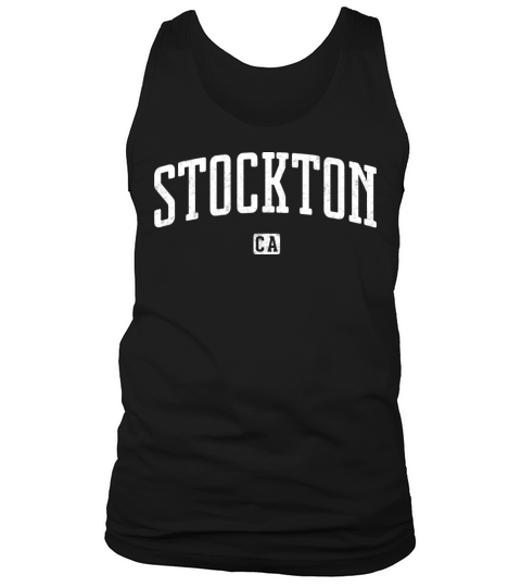 Stockton California Vintage Tank Top Unisex
