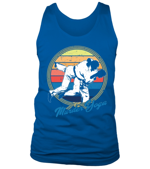 Vintage Brazilian Jiu-Jitsu Funny Murder Yoga Tank Top Unisex