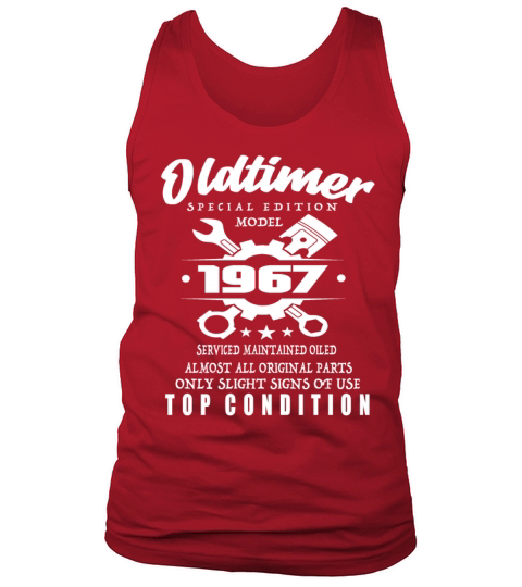 Vintage Special Edition Model 1967 Birthday Tank Top Unisex
