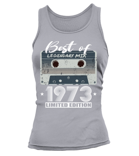 50th birthday vintage 1973 best of 1973 Tank top Woman